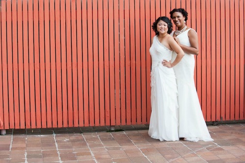 Michelle_Monique couple with fence in back